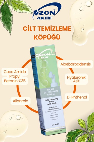 Ozon Aktif Cilt Temizleme Köpüğü