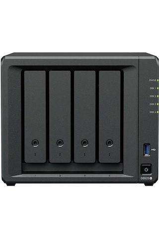 Synology Ds925-4g Plus Ryzen V1500b-4gb Ram- 4-diskli Nas Server Disksiz