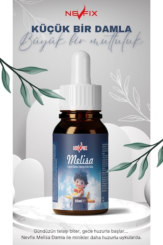 Nevfix Melisa Papatya Ihlamur Night Bitkisel Damla 50 Ml