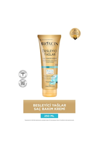 Bioxcin Besleyici Yağlar Saç Bakım Kremi 250 ml - Sülfatsız. Kuru Ve Yıpranmış Saçlar Saç Dökülme Karşıtı