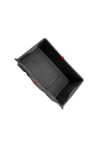 Polham Tesla Model Y İçin 35x23cm Koltuk Altı Saklama Kutusu, Şişe, Şemsiye, Ayakkabı İçin Organizer