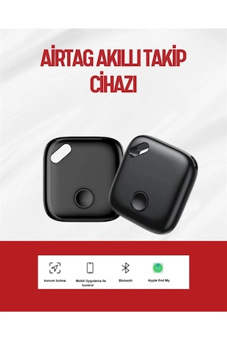 İos Uyumlu Smart Tag Uzun Pil Ömrü Bul Uygulaması İle Entegre Akıllı Takip Cihazı