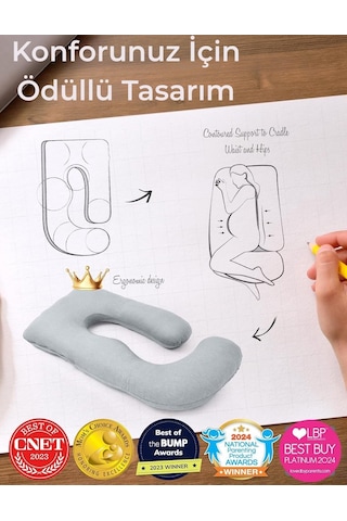 Momcozy Hamile Yastığı Soğutucu Kumaşlı