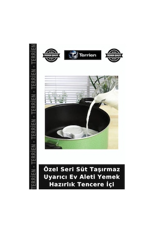 Özel Seri Süt Taşırmaz Uyarıcı Ev Aleti Yemek Hazırlık Tencere İçi Çok Renkli