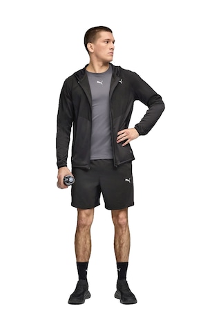 Puma Puma Flex Fabric Mix Jacket Erkek Siyah Koşu Ceketi 28605 Siyah
