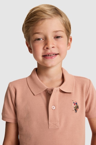 U.S. Polo Assn. Erkek Çocuk Pudra Tişört Basic 50325608-vr042