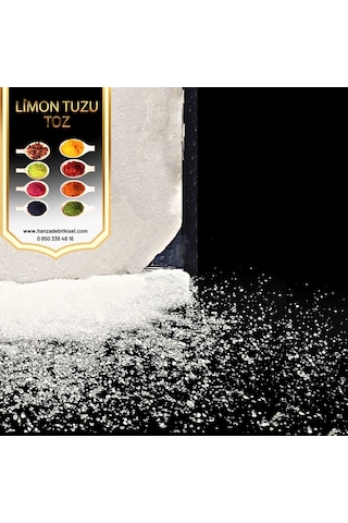 Hanzade Bitkisel Limon Tuzu Toz 1 KG