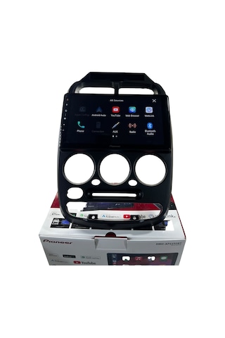 Hyundai Verna 1999 Pioneer 4-64 Tam Profesyonel Oem Multimedia 9"