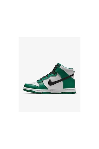 Nike Dunk High Celtics Genç Ve Kadın Deri Yüksek Bilekli Yeşil Dar Kalıp 1 Beden Büyük Alınız Dr0527 300 Yeşil