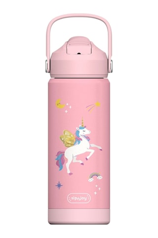 Sipnjoy - Flipsip Çocuk Su Termosu 550 Ml - Golden Horn