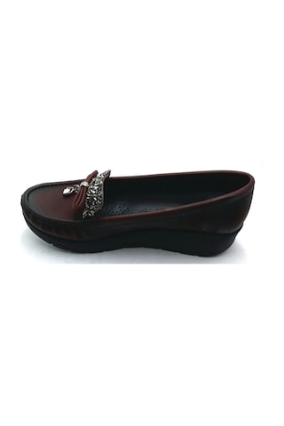 Punto 572082 Bordo Dolgu Taban Bayan Ayakkabısı Bordo