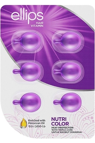 Ellips Nutri Color Boyalı Saçlar İçin Vitamin 6 Kapsül