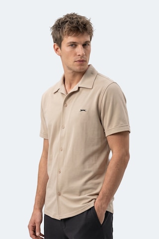 Slazenger Katelın Erkek Bej Gömlek