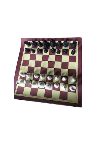 Profesyonel Bez Çantalı Satranç Takımı