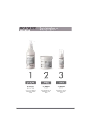 Plumping Shampoo 500ml İnce Telli