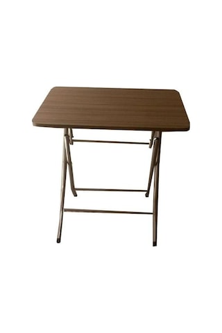 Evistro Katlanır Ahşap Mutfak Ve Balkon Masası Meşe 60X90Cm