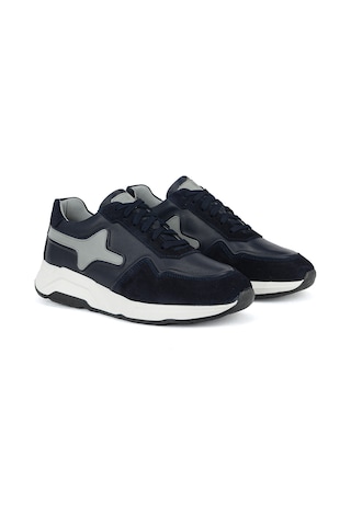 Ziya Erkek Hakiki Deri Günlük Sneaker 161983zsy810 Lacivert 161983zsy810 200 40