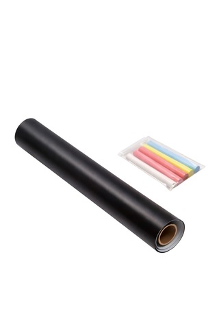 Dyrıs Kendinden Yapışkanlı Yazı Tahtası 45x200 Cm Silinebilir Kara Tahta Duvar Stickerı Siyah