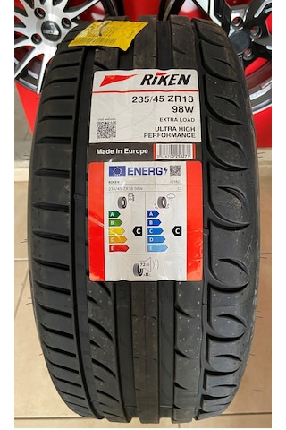 Riken 235/45R18 98W XL Ultra High Performance Yaz Lastiği 2025
