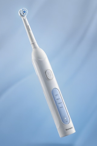 Brushboss 4701H 4 Modlu 21 Gün Kullanım Süreli Akıllı Zamanlayıcılı Şarjlı Diş Fırçası Beyaz