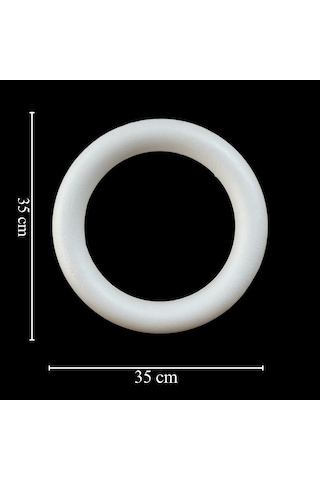 35cm Strafor Köpük Halka, Köpükten Halka