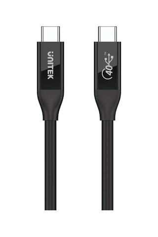 Unıtek Usb4 Thunderbolt Kablo 0.8mt 40gbps, 8k&60hz,100w C14100bk-0.8m