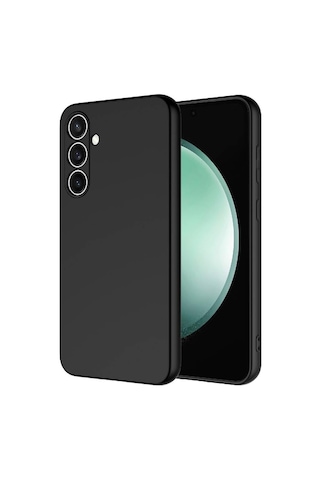 Samsung Galaxy S23 Fe İle Uyumlu Kılıf Siyah Lansman Kapak Orijinal Samsung Galaxy S23 Fe İle Uyumlu, Siyah Diğer