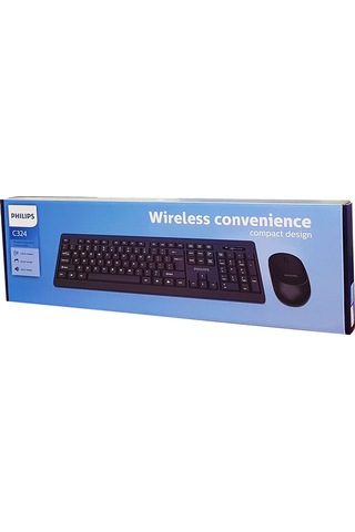 Philips SPT6324 Kablosuz Standart Q Klavye Mouse Set