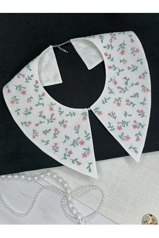 Matta Stıl' Nakışlı Yakalı 137892558 Beyaz