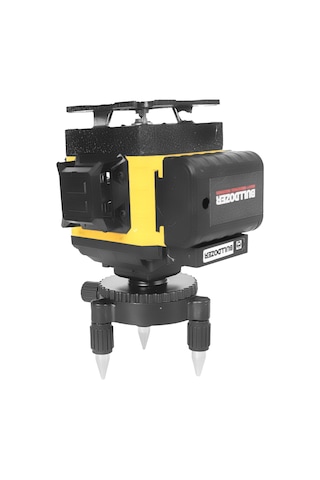 Bulldozer 3D 12 Çizgili Şarjlı Çift Batarya Otomatik Hizalamalı 3