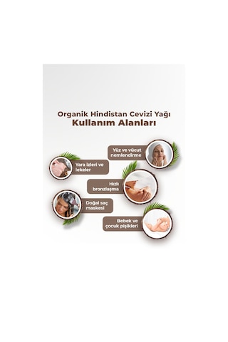TheLifeCo Organik Hindistan Cevizi Yağı 2 x 337 ML