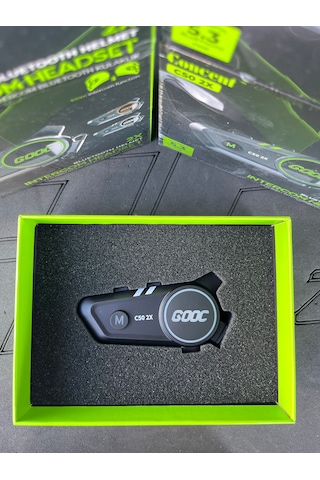 2 Bağlantılı Motosiklet Kask Kulaklık Intercom Işıklı İnterkom