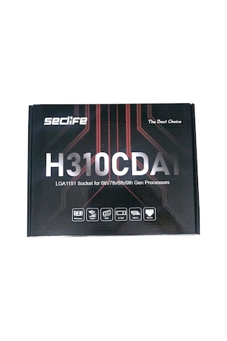 Seclife H310cda1 B250 Chipset 6-7-8-9th M.2 Ddr4 S+v+l 1151p Anakart 6.7.8.9.nesil 75756951