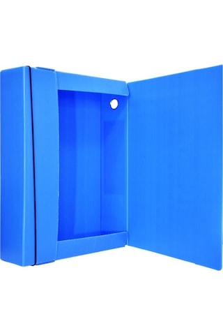 Arşiv Ve Proje Kutusu 29x36x10cm Mavi 10 Adet 1 Adet