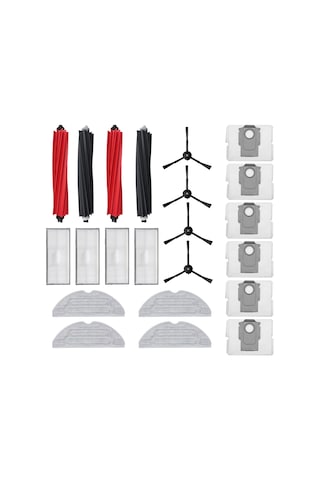 Roborock S8 / S8 Plus / S8 Pro Ultra S8 Pro Değil Uyumlu 1 Yıllık Yedek Set 20 Parça