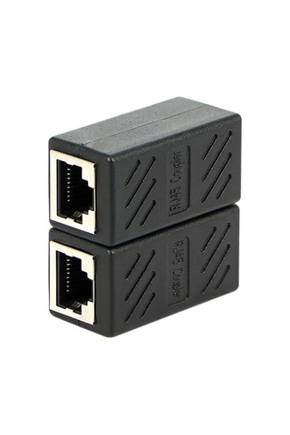 Generic 5 Adet Dişi Ağ Lan Konnektör Adaptörü Çoğaltıcı Genişletici Rj45