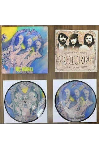 3 Hürel Sevenler Ağlarmış / Ömür Biter Yol Bitmez 45 Lik Plak Picture Disc Plak Özel Numaralı Plak