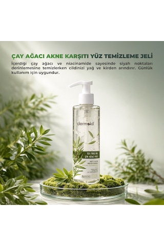 Dermokil Yağlı Ciltler İçin Arındırıcı Rutin Cilt Bakım Seti