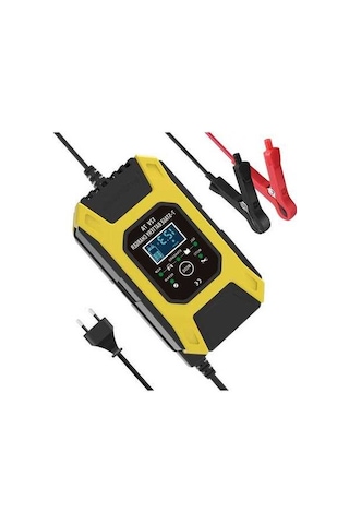 Novahub Siyah/sarı Şarj Kurşun-asit Cihazı Araç Akü 7a 12v - Hw