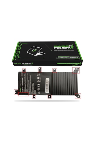 Asus K555ub-xo264t, X555ln-xo032h Notebook Batarya - Pil Pars Power