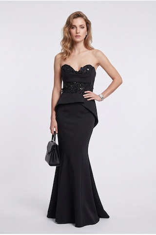 Mor Sposa Kadın Abiye Mr0434 Siyah