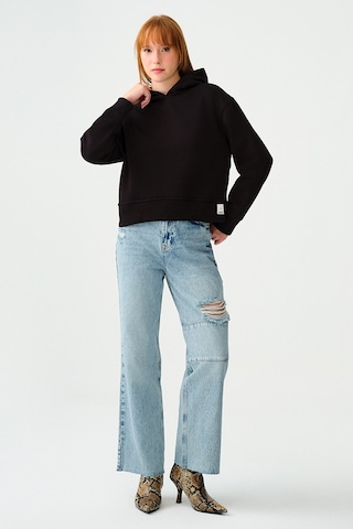 Loft Kadın Sweatshirt Siyah