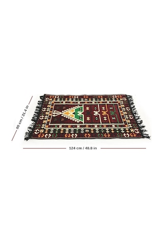 Shark Anadolu Seccade Kilim 7 Bordo