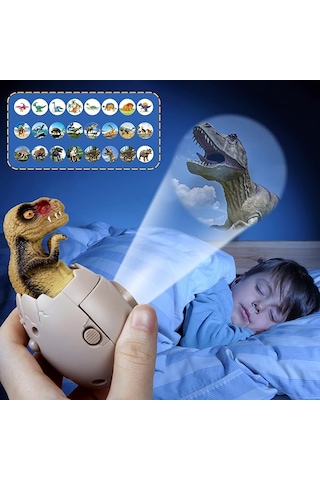 Oyuncak Projektörlü Dinozor
