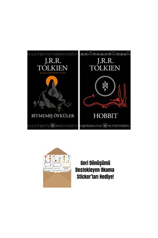 Bitmemiş Öyküler + Hobbit Siyah Kapak