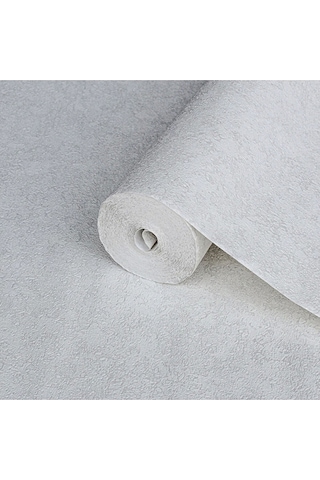 Adawall Muse Koleksiyonu- 25103-1 Kırık Beyaz Dokulu Modern Duvar Kağıdı 1.06x15.6m, 16.5m²