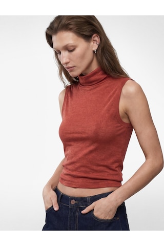 Koton Dik Yaka Kolsuz Body Kiremit 6sak10320ek Çok Renkli