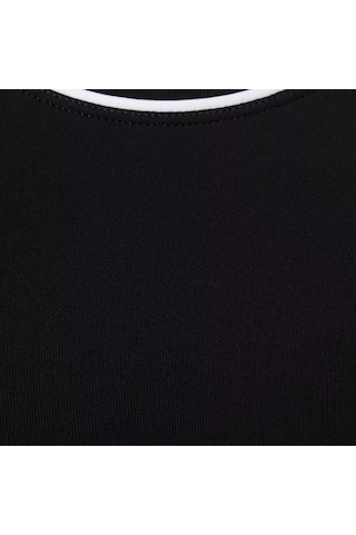 Sweaty Betty Sweaty Betty Athlete Crop Seamless Workout Kadın Siyah Koşu Tank Top Blk Siyah