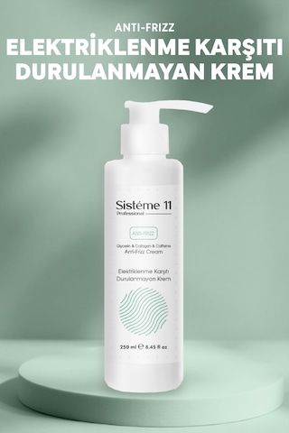 Sisteme 11 Elektriklenme Karşıtı Durulanmayan Krem 250 Ml