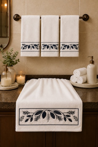 Punch Panc Nakışlı İşlemeli Hediyelik Çeyizlik Dekoratif %100 Pamuk Havlu- Havlu Seti 50x90 Cm 4 Adet Çiçek Gri Punch Panc Nakışlı İşlemeli Hediyelik Çeyizlik Dekoratif %100 Pamuk Havlu- Havlu Seti 50x90 Cm 4 Adet Çiçek Gri